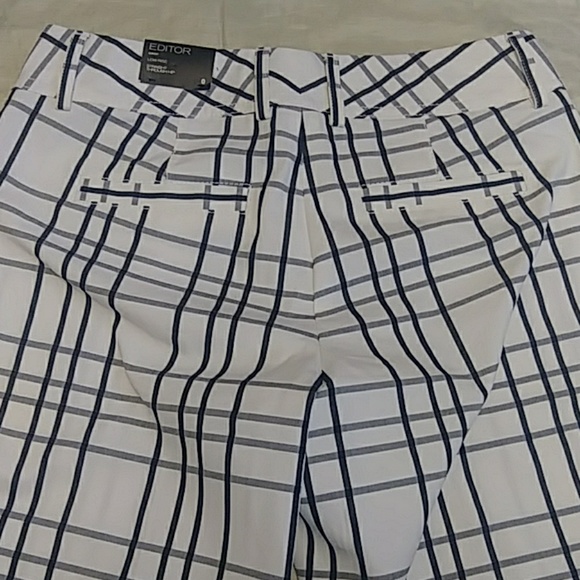 Express Editor Crop Plaid Pants - Picture 5 of 5